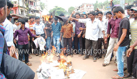 Deepika case protest